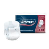 Attends Adjustable 10 Verpackung mit verstellbarer Inkontinenzhose, Groesse M