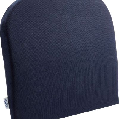 Tempur Rueckenkissen, dunkelblaues ergonomisches Lendenkissen zur Rueckenstuetze