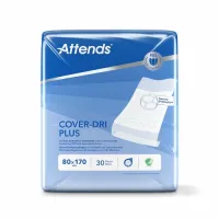 Verpackung Attends Cover-Dri Plus Unterlagen 80x170 cm, 30 Stück, mit abgebildeter Schutzauflage