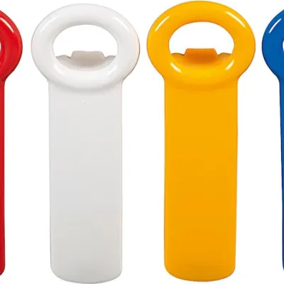 Vakuumlöser Jarkey in Rot, Weiss, Gelb und Blau zum Anheben von Deckeln