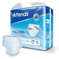 Attends Pull-Ons 6 Verpackung mit Inkontinenz-Pant, Groesse S
