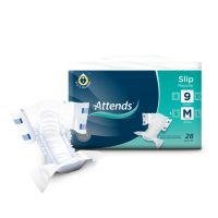 Attends Slip Regular 9 Verpackung mit Inkontinenzslip, Saugstaerke 9, Groesse M