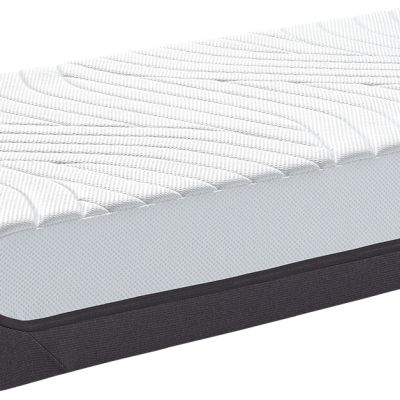 Tempur Pro SmartCool Matratze Medium, weisser Bezug mit gruener Haertegrad-Lasche