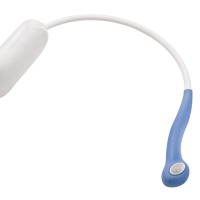 Waschhilfe mit langem Stiel, weicher Waschauflage und blauem ergonomischem Griff