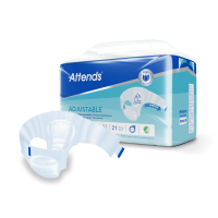 Attends Adjustable 10 Verpackung mit verstellbarer Inkontinenzhose, Grösse M